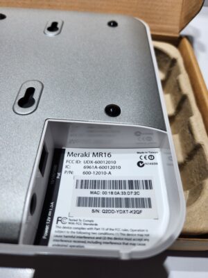 New Cisco Meraki MR16 Dual-Radio 802.11n PoE Cloud-Managed Access Point - Image 8