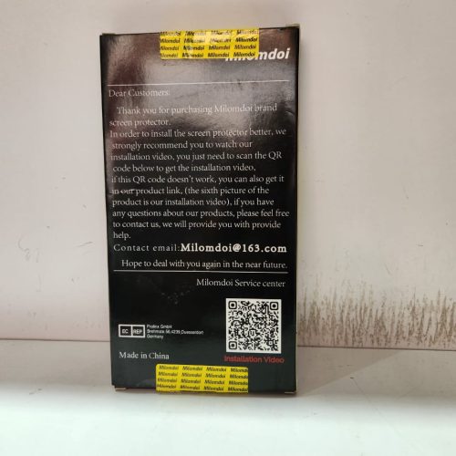 Milomdoi Screen Protector for iPhone 12 Pro Max