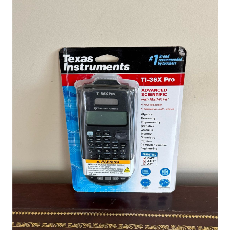 Texas Instruments TI-36X Pro Advanced Scientific Calculator MathPrint Solar