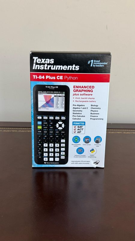 New Texas Instruments TI-84 Plus CE Python Enhanced Graphing Calculator