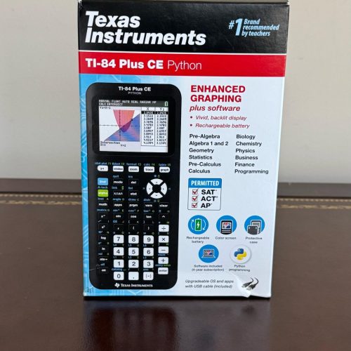 New Texas Instruments TI-84 Plus CE Python Enhanced Graphing Calculator
