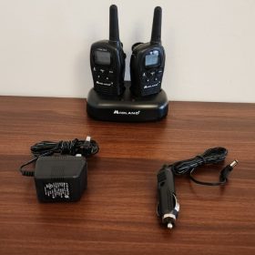 Mindland LXT500 FRS License‑Free Walkie Talkie 2‑Pack w/ Charger