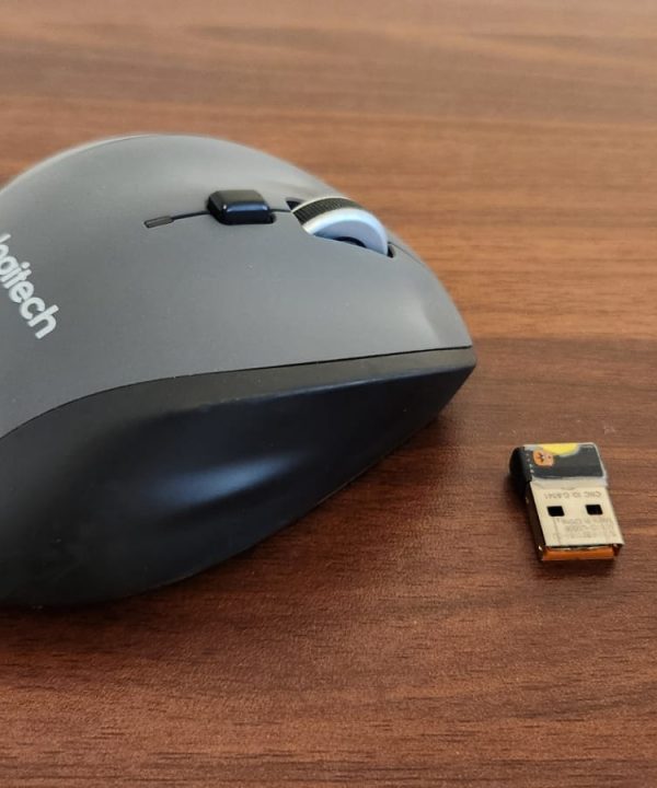 Logitech M705 Marathon Wireless Mouse, 2.4 GHz USB Unifying Receiver, 1000 DPI, 5-Programmable Buttons. USA Pre-Owned