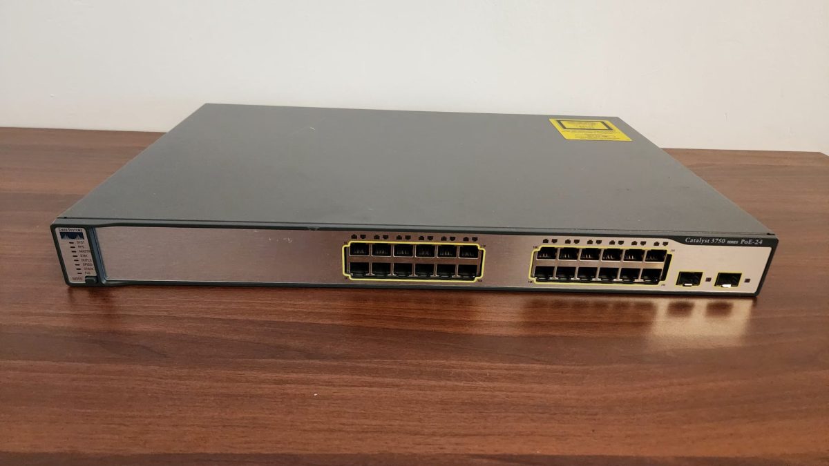 Cisco WS-C3750G-24PS-S Catalyst 3750G-24PS 24 Port PoE Switch | USA Pre-Owned