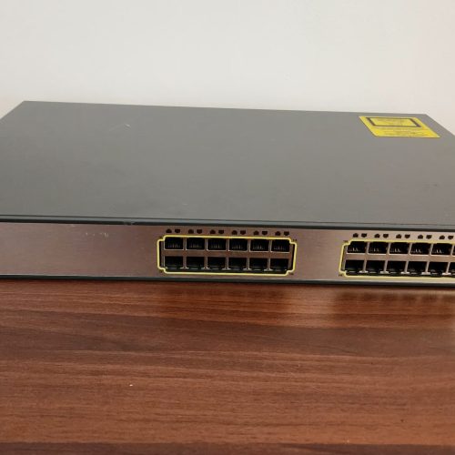 Cisco WS-C3750G-24PS-S Catalyst 3750G-24PS 24 Port PoE Switch | USA Pre-Owned