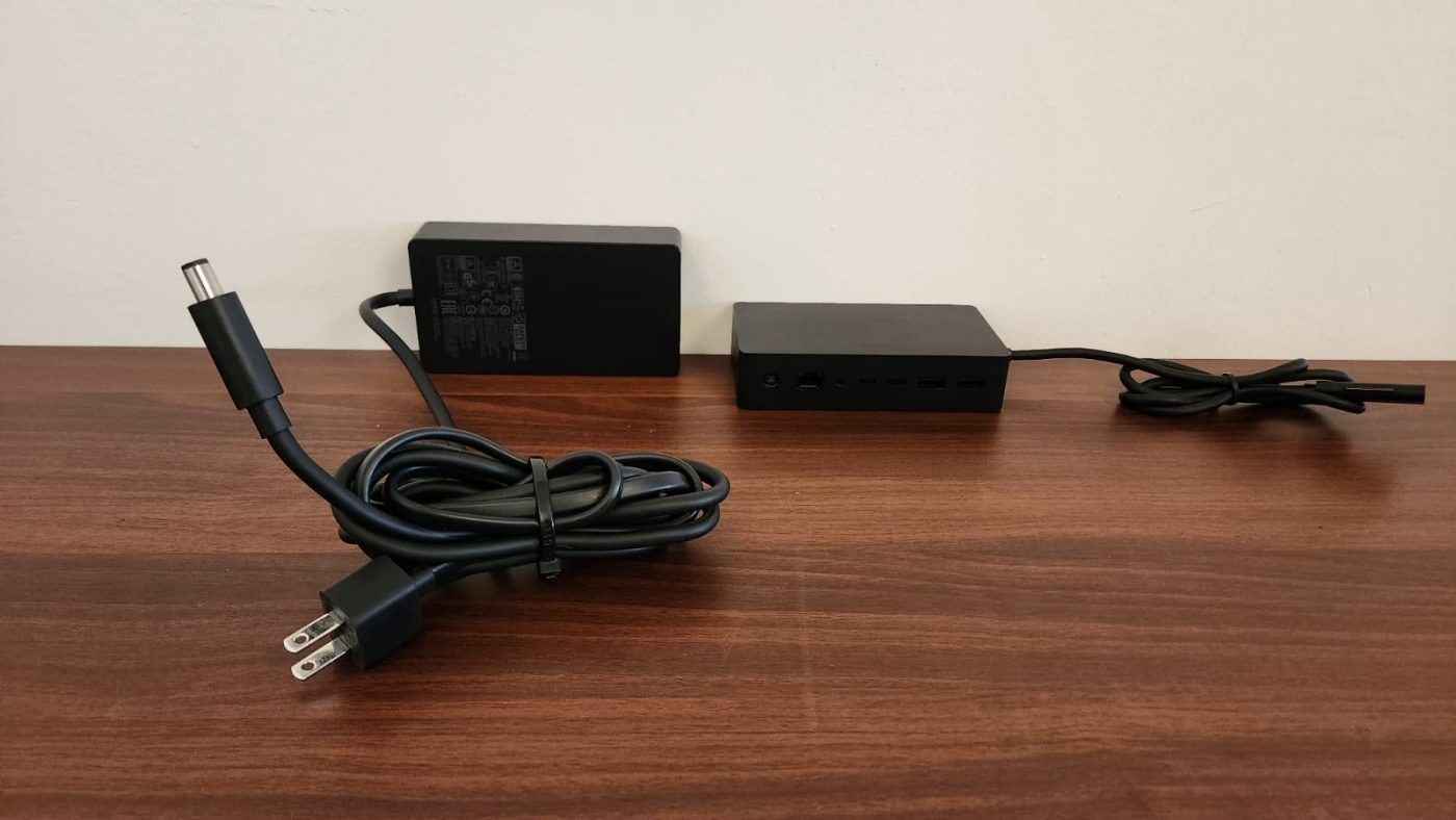 Microsoft Surface Dock 2 | 4X USB-C, 2X USB-A, Gigabit Ethernet, Audio | 199W Power Adapter | USA Pre-Owned