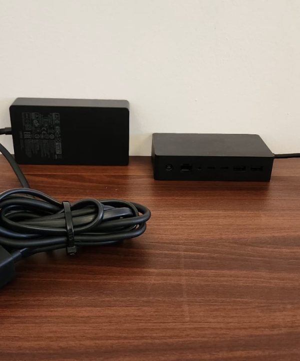 Microsoft Surface Dock 2 | 4X USB-C, 2X USB-A, Gigabit Ethernet, Audio | 199W Power Adapter | USA Pre-Owned