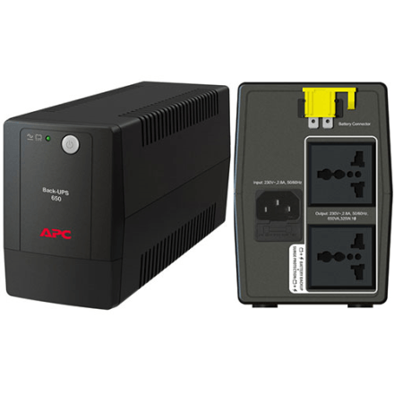 APC Easy UPS BV 650VA, AVR, Universal Outlet, 230V