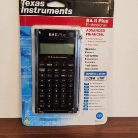Texas Instruments BA II Plus Professional Advanced Business Analyst/Financial Calculator