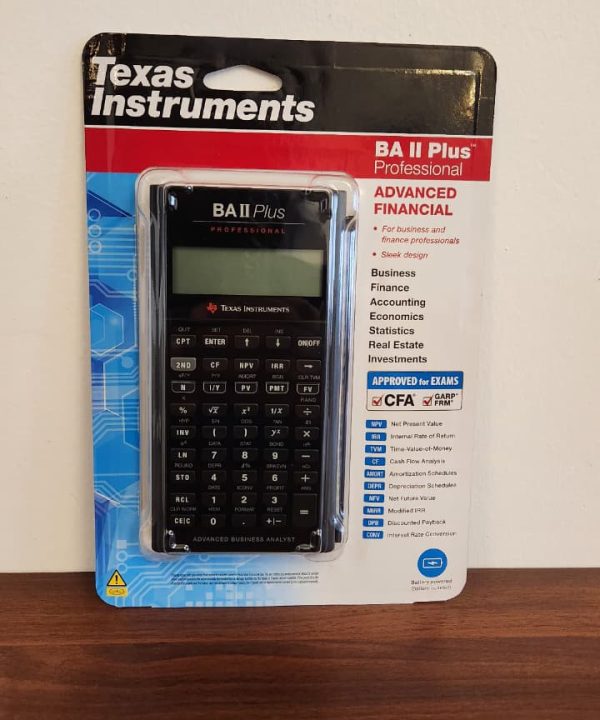 Texas Instruments BA II Plus Professional Advanced Business Analyst/Financial Calculator