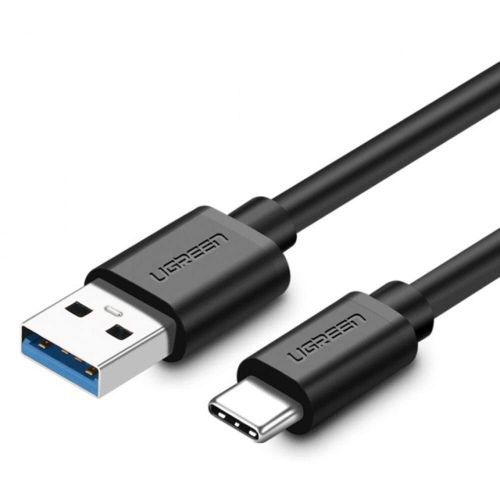UGREEN USB 3.0 A Male to Type-C Male Cable Nickel Plating 1m (Black)