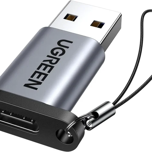 UGREEN USB A Male to USB-C Female Adapter (Black)