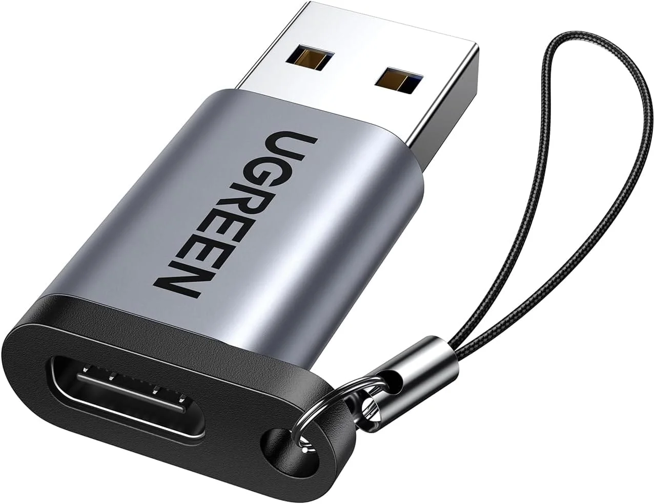 UGREEN USB A Male to USB-C Female Adapter (Black)
