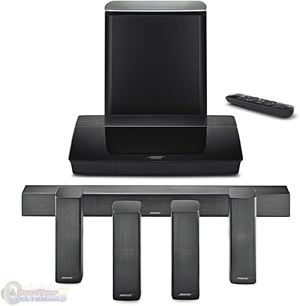 Bose Lifestyle 650 Home Entertainment System, Works with Alexa – Black