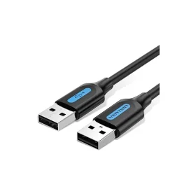 Vention USB 3.0 A Male to A Male Cable 1.5M Black PVC Type