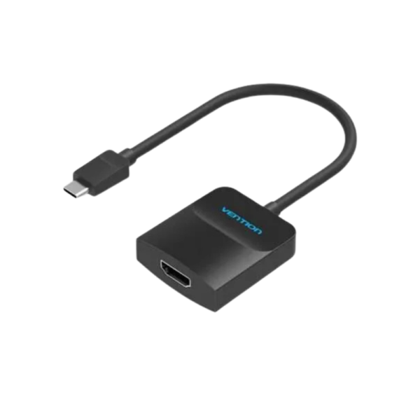Vention Type-C to HDMI/VGA/USB3.0/PD Converter 0.15M Gray Metal Type