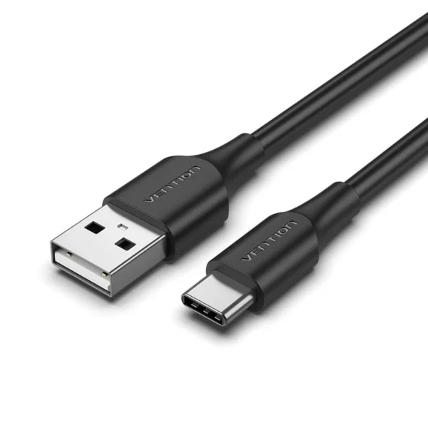 LLLLLLPPP-600x600 Vention USB 2.0 A Male to C Male 3A Cable 2M Black