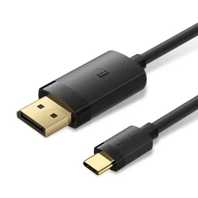 Vention USB-C to DP 8K HD Cable 1.5M Black