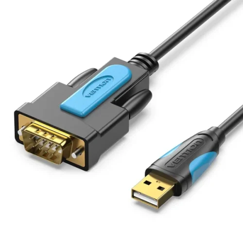 Vention USB to RS232 Serial Adapter Black 1M