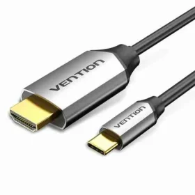 Vention Type-C to HDMI Cable 2M Black Metal Type