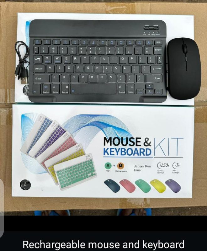 Rechargeable Mouse and Keyboard