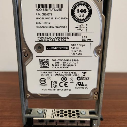 Dell HUC151414CSS600 146GB SAS 15K 6Gbps 2.5" Enterprise Performance HDD