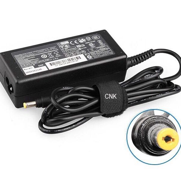 HP Yellow Pin 65W Replacement Adapter