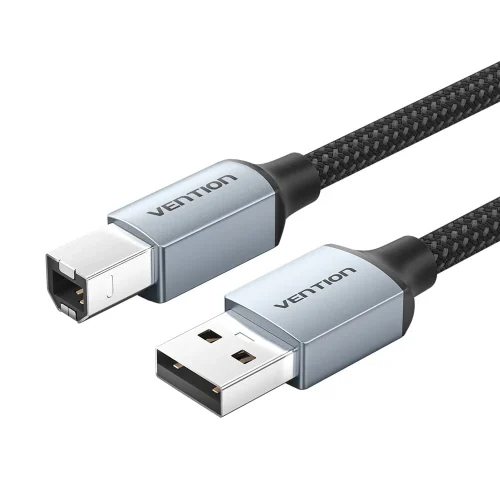 Vention USB 3.0 A Male to B Male Cable 1.5M Black PVC Type