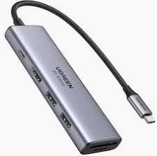 UGREEN USB-C to 4×USB 3.0 + HDMI Adapter
