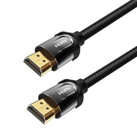 Vention Nylon Braided HDMI Cable 10M Black Metal Type
