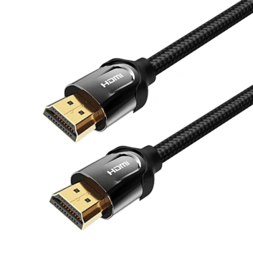 Vention Nylon Braided HDMI Cable 1M Black Metal Type