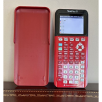 Texas Instruments TI-84 Plus CE Graphing Calculator | Red | USA Pre-Owned