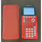 Texas Instruments TI-84 Plus CE Graphing Calculator | Red | USA Pre-Owned