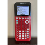 Texas Instruments TI-84 Plus CE Graphing Calculator | Red | USA Pre-Owned