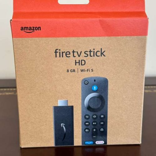 Amazon Fire TV Stick HD (Newest Model) – Smart Streaming Device with Free Live TV and Alexa Voice Control