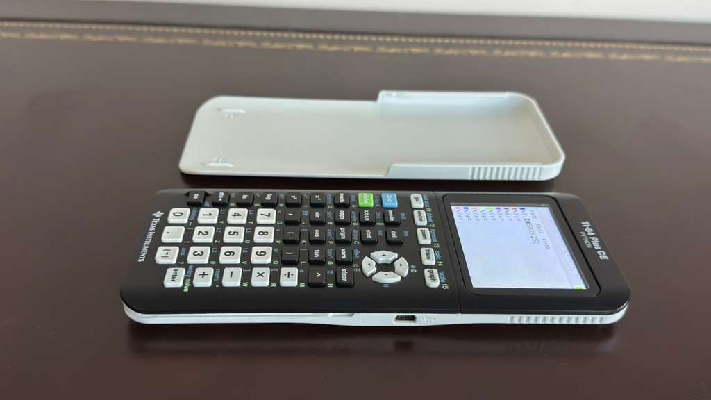 Texas Instruments TI-84 Plus CE Python Graphing Calculator – Blue, SAT & ACT Approved, USA Pre-Owned