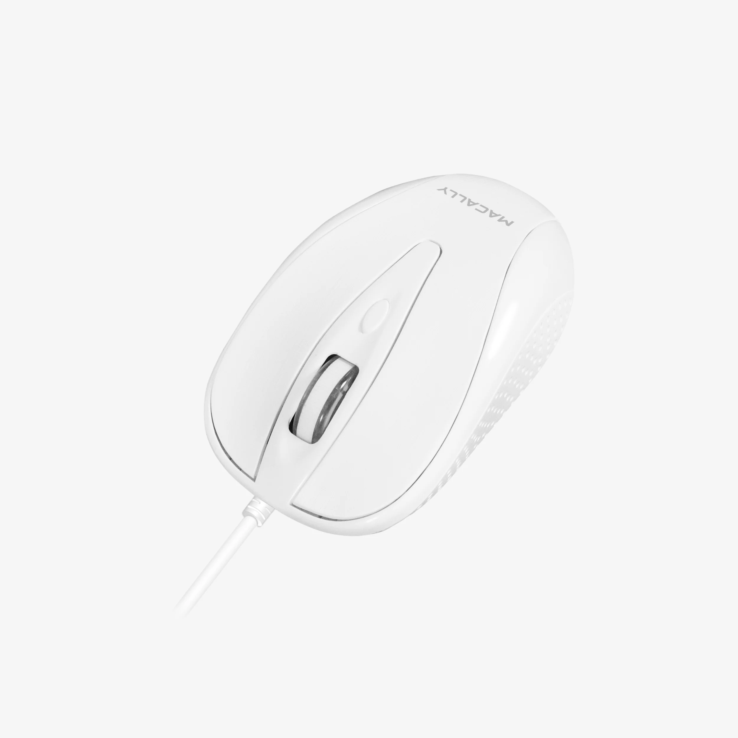 TURBO_angled Macally Wired Mouse