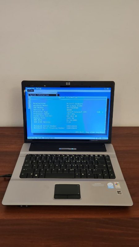 SOLD AS IS | HP Compaq 6520s Laptop – Intel Celeron @ 1.867 GHz | 2GB RAM | USA Pre-Owned