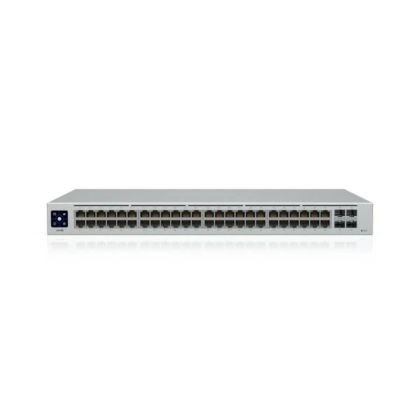 Ubiquiti UniFi USW-48-PoE Switch | 48-Port Gigabit PoE+ with 195W Power Budget