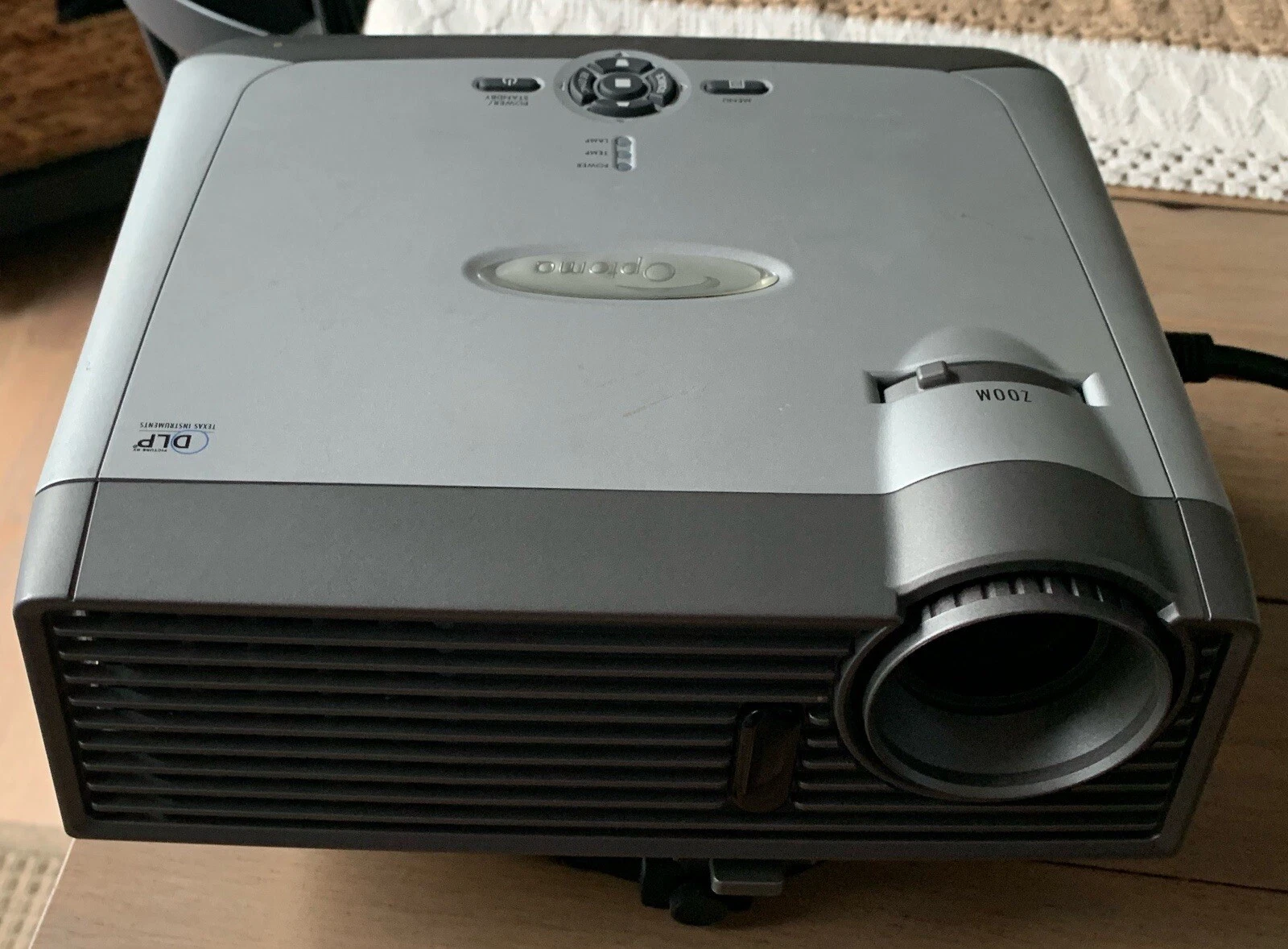 5 Optoma EP706 DLP Projector | 1800 Lumens | 0 Lamp Hours | Bag + Power Cable | USA Pre-Owned
