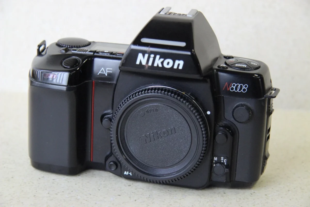 Nikon N8008s (Nikon F-801s) 35mm SLR Film Camera Body Only | USA Pre-Owned