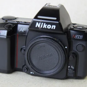 Nikon N8008s (Nikon F-801s) 35mm SLR Film Camera Body Only | USA Pre-Owned