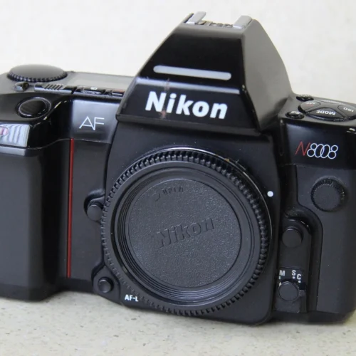 Nikon N8008s (Nikon F-801s) 35mm SLR Film Camera Body Only | USA Pre-Owned