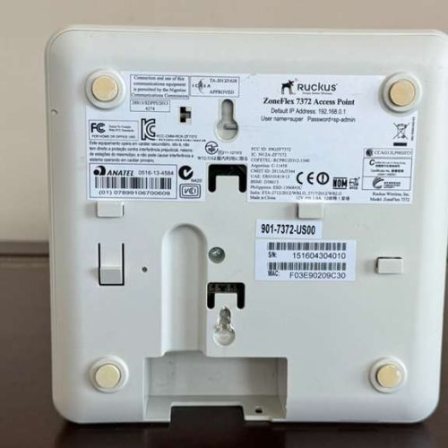 Ruckus Zoneflex 7372 Dual-Band 802.11n Wireless Access Point. USA Pre-Owned
