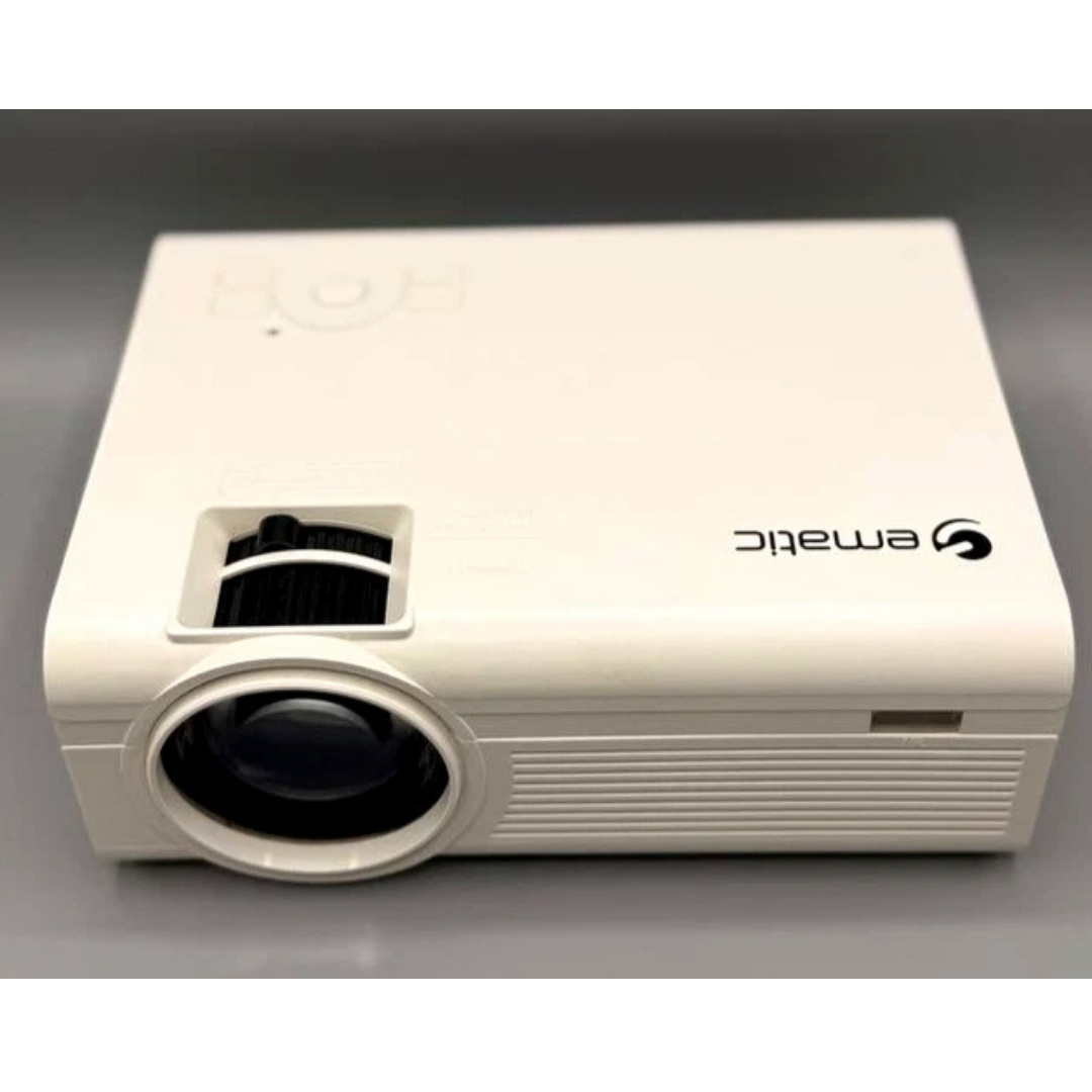 assets (18) Ematic EPJ590WH LCD Home Theater Projector 800x480 HDMI USB VGA 1080p Compatible