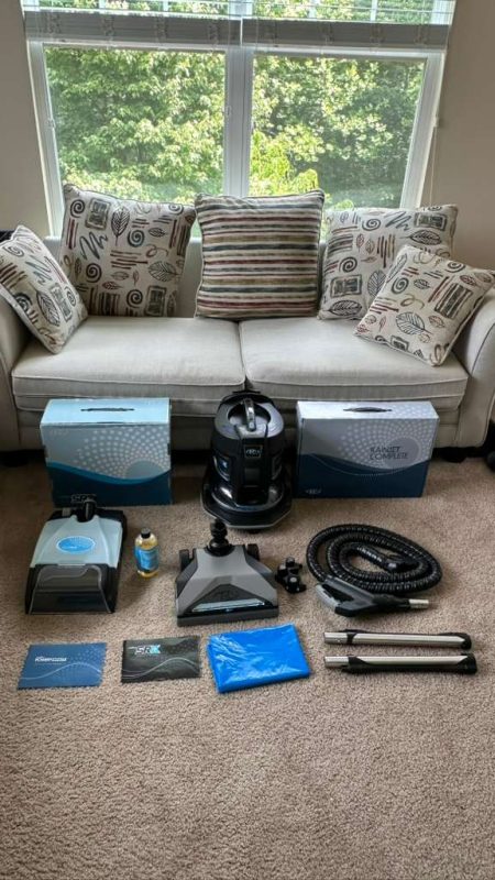 Rainbow SRX RHCS19 Type 120 Vacuum AquaMate Shampooer RainJet Full System Tested (Pre-Owned)