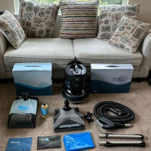 Rainbow SRX RHCS19 Type 120 Vacuum AquaMate Shampooer RainJet Full System Tested (Pre-Owned)