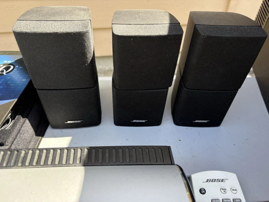 Bose Lifestyle AV18 Home Theater System Original USA Pre-Owned Complete Surround Sound Syste