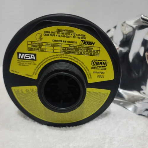 MSA 10046570 Millennium CBRN Gas Canister | Threaded 40mm Filter | USA Pre-Owned