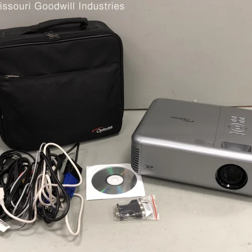 Optoma DX607 DLP Projector with Carrying Bag | USA Pre-Owned
